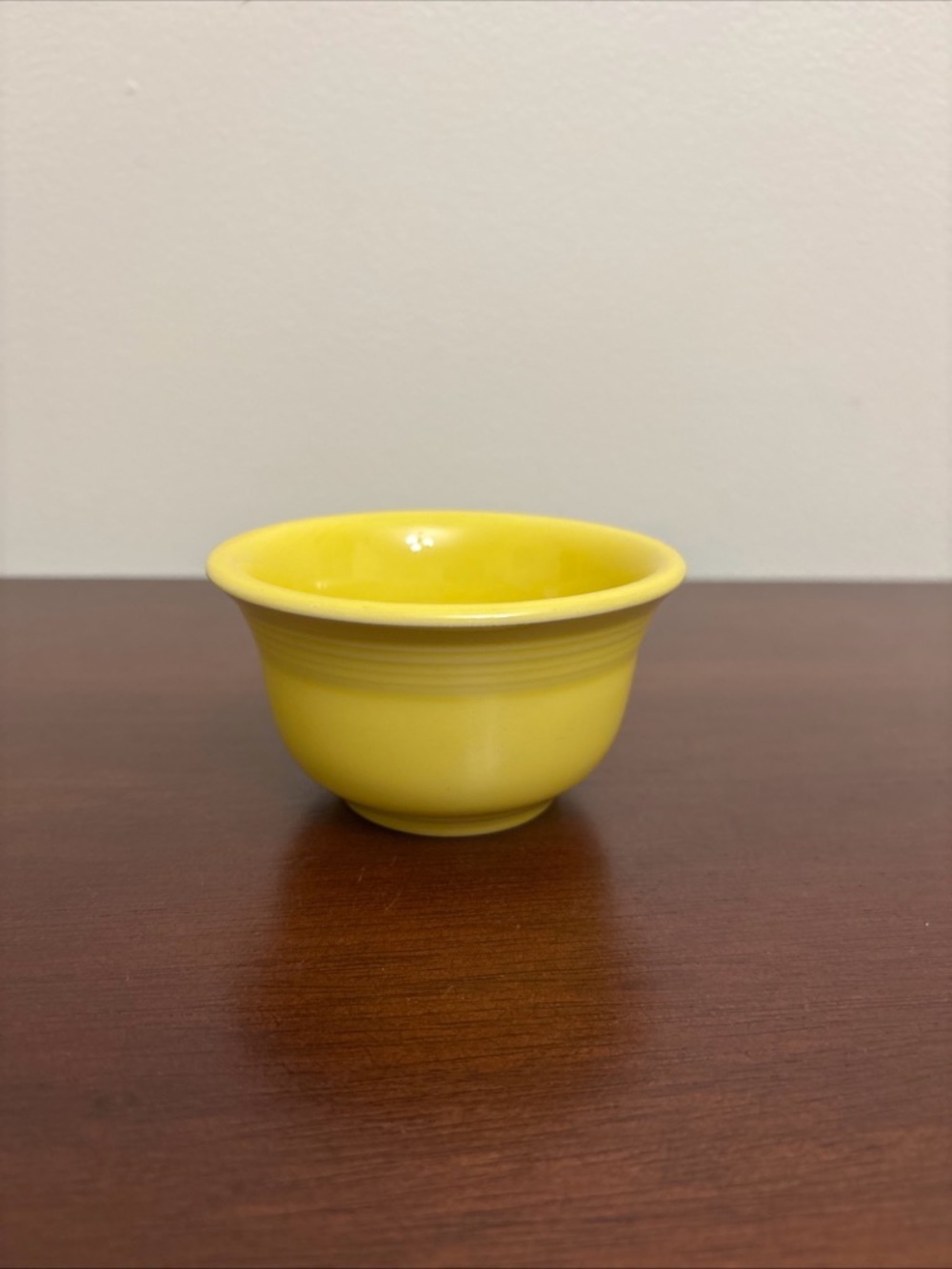 Fiesta Fiestaware Sunflower Yellow Bouillon Bowl Dip Salsa USA Vintage Retired